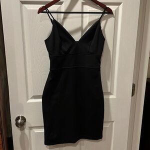 Express Black Fitted Dress Size Small